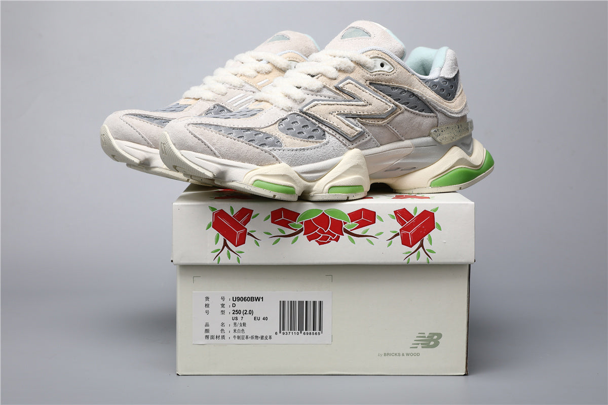 New Balance 9060 Unisex Turnschlappen Beige Grom
