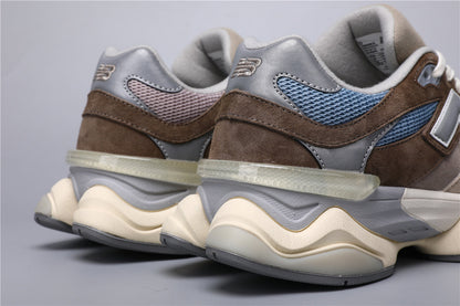 New Balance 9060 unisexsneakers bruna och blå
