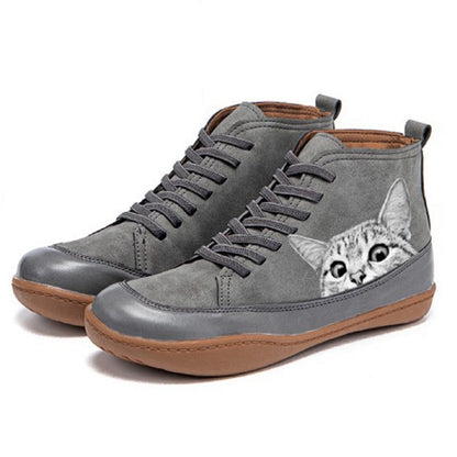 Botines ortopédicos de cuero para mujer KittyKicks