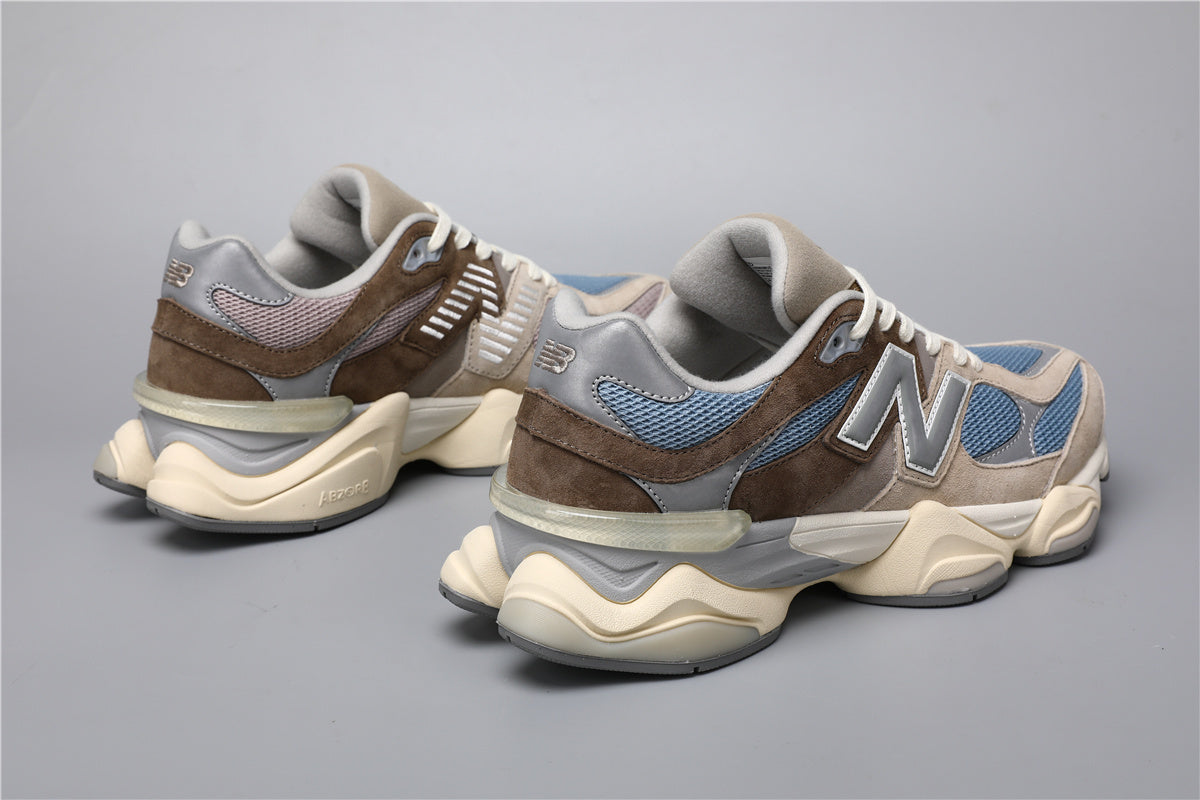 New Balance 9060 unisexsneakers bruna och blå
