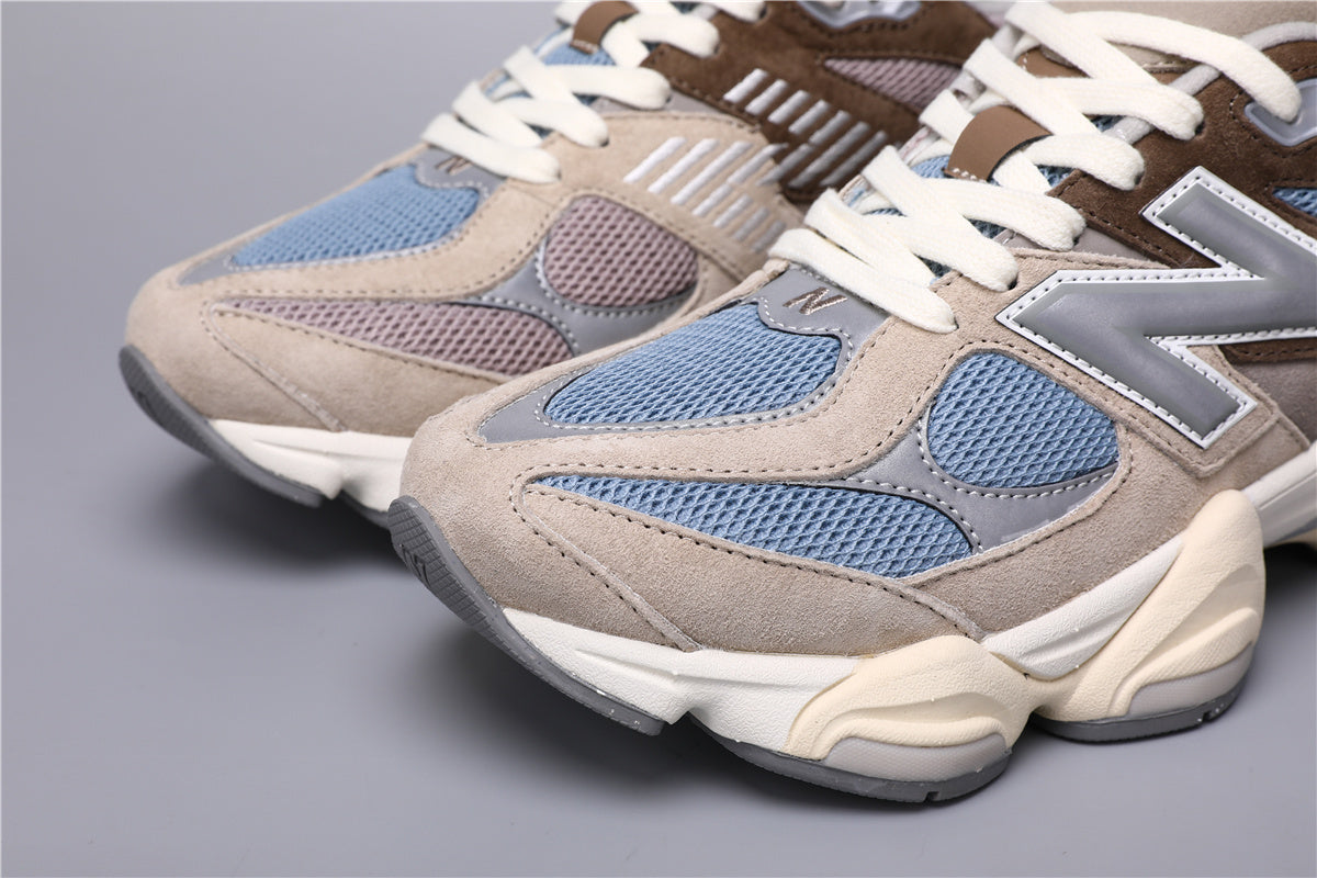 New Balance 9060 unisexsneakers bruna och blå