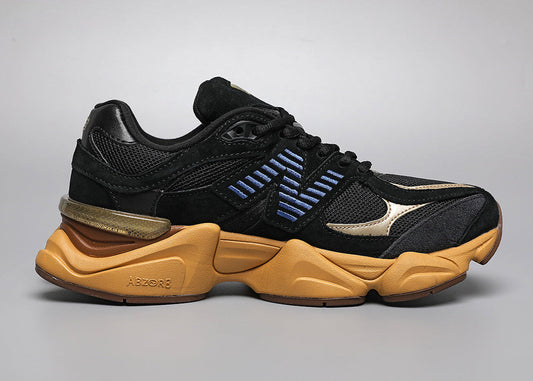 Sneaker unisex New Balance 9060 nere e gialle