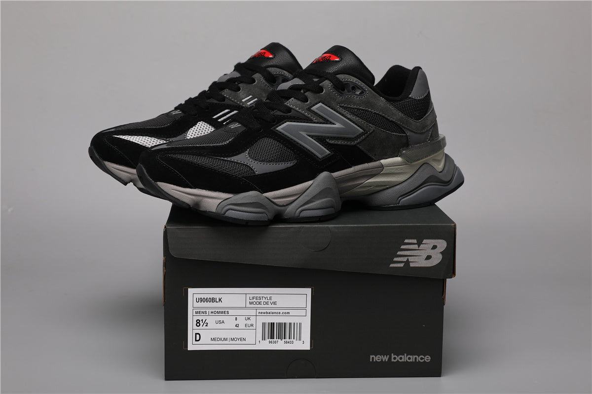 New Balance 9060 unisex sneakers zwart