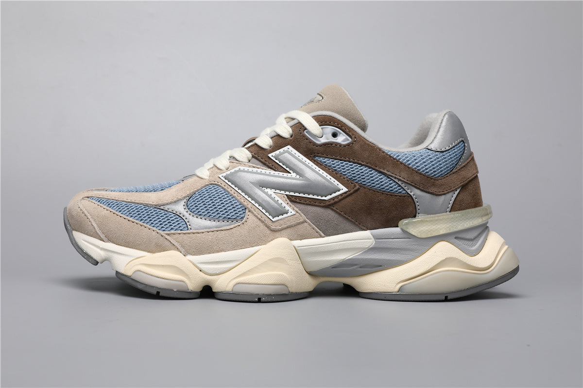 New Balance 9060 unisexsneakers bruna och blå