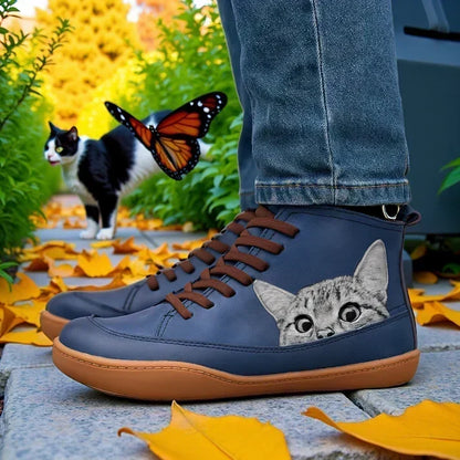 Botines ortopédicos de cuero para mujer KittyKicks